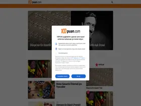 Preview of  100puan.com