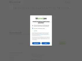 Preview of  101convert.com