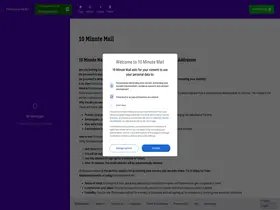 Preview of  10minutesemail.net