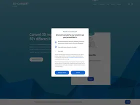 Preview of  3d-convert.com