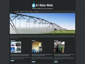 Preview of  a1waterwells.com