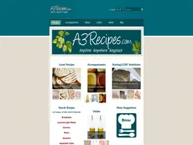 Preview of  a3recipes.com