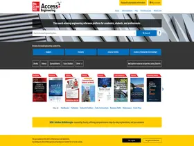 Preview of  accessengineeringlibrary.com