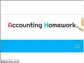 Preview of  accountinghomework.org