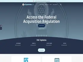 Preview of  acquisition.gov