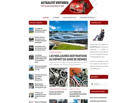 Preview of  actualite-voitures.fr