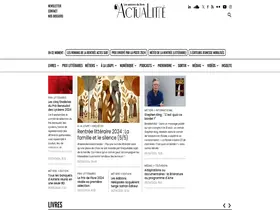 Preview of  actualitte.com