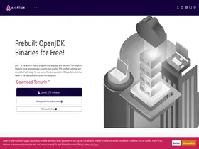 Preview of  adoptium.net
