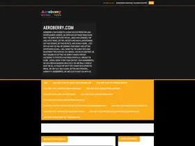 Preview of  aeroberry.com