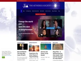 Preview of  aetherius.org