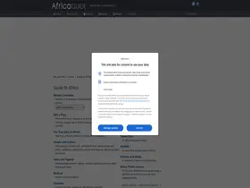 Preview of  africaguide.com