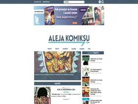 Preview of  alejakomiksu.com