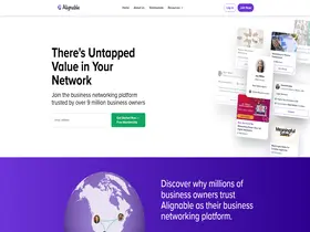 Preview of  alignable.com