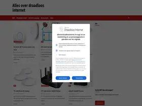 Preview of  allesoverdraadloosinternet.nl