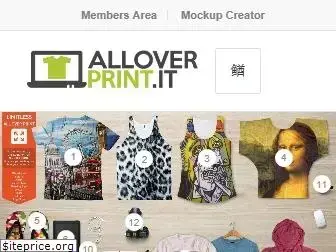 Preview of  alloverprint.it