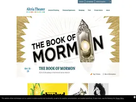 Preview of altriatheater.com