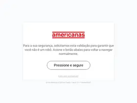 Preview of  americanas.com.br