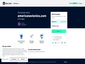 Preview of  americanavionics.com