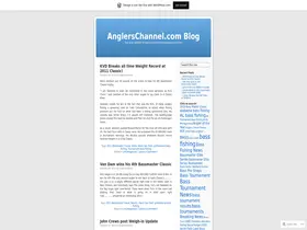 Preview of  anglerschannel.wordpress.com