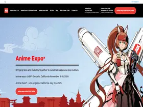 Preview of  anime-expo.org