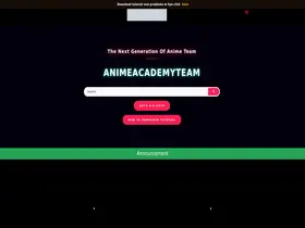 Preview of  animeacademy.in