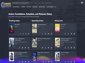 Preview of  animecountdown.com