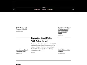 Preview of  animeherald.com