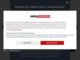 Preview of  animeland.fr