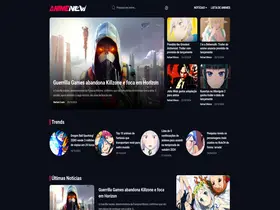 Preview of  animenew.com.br