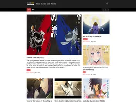 Preview of  animeshinbun.com