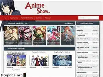 Preview of  animeshow.tv