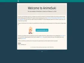 Preview of  animesuki.com