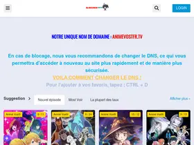 Preview of  animevostfr.tv