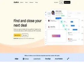 Preview of  apollo.io