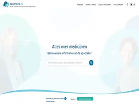 Preview of  apotheek.nl