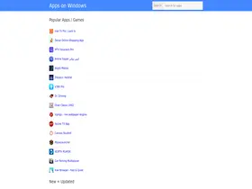 Preview of  appsonwindows.com