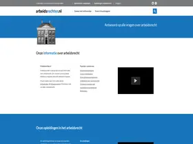 Preview of  arbeidsrechter.nl