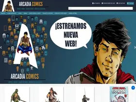 Preview of  arcadiacomicsonline.com