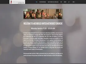 Preview of  archboldmethodist.org