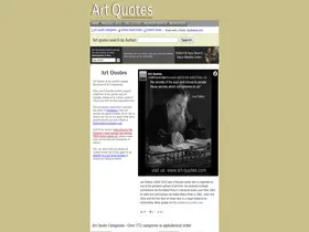 Preview of  art-quotes.com