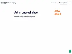 Preview of  artandabout.com.au