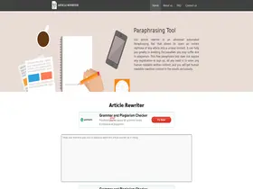 Preview of  article-rewriter-tool.com