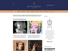 Preview of  artincontext.org