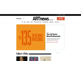 Preview of  artnews.com