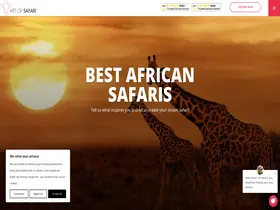 Preview of  artofsafari.travel