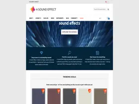 Preview of  asoundeffect.com