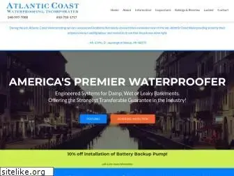 Preview of  atlanticcoastwaterproofing.com