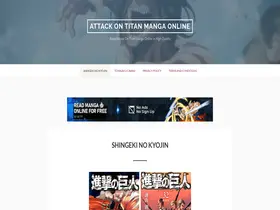 Preview of  attack-on-titan-manga.com