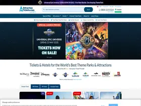 Preview of  attractiontickets.com