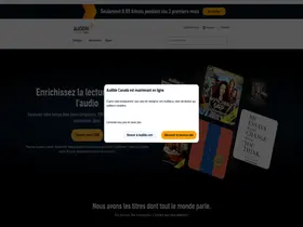 Preview of  audible.co.uk